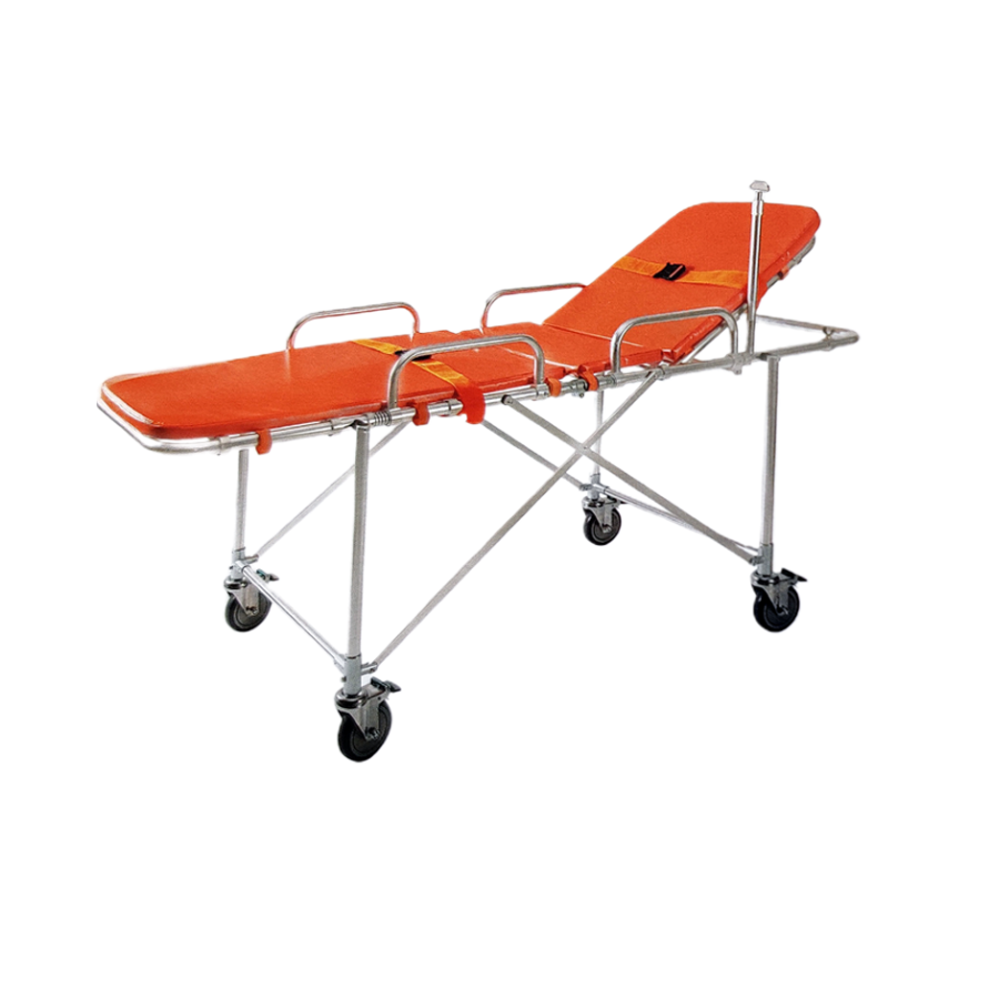 STRETCHER ON TROLLEY FOLDING MODEL